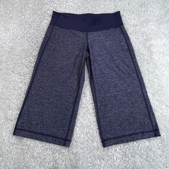 Lululemon Clam Digger Shorts Heathered Navy blue - Picture 2 of 8
